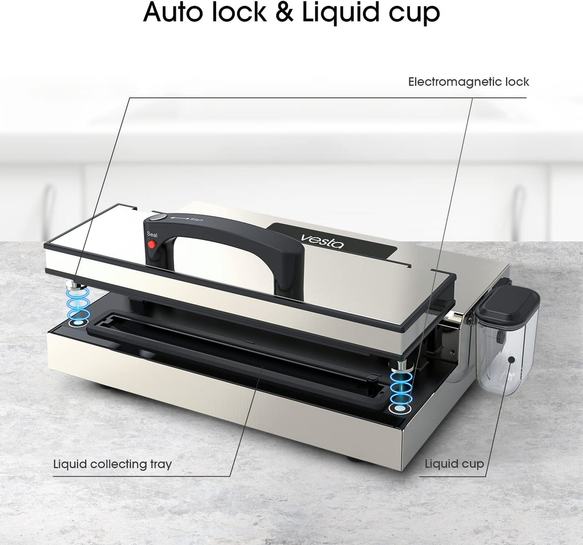 Chamber Vacuum Sealer with Smart Vac and Dry Pump – Vesta Precision