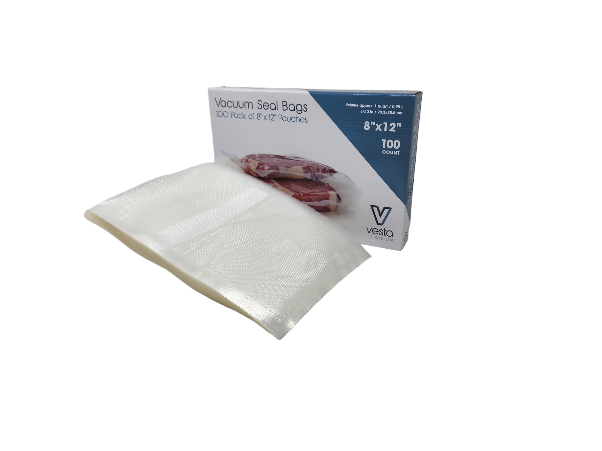 10 x 12 1 Gallon Heavy Weight Seal Top Freezer Bag - 100/Pack