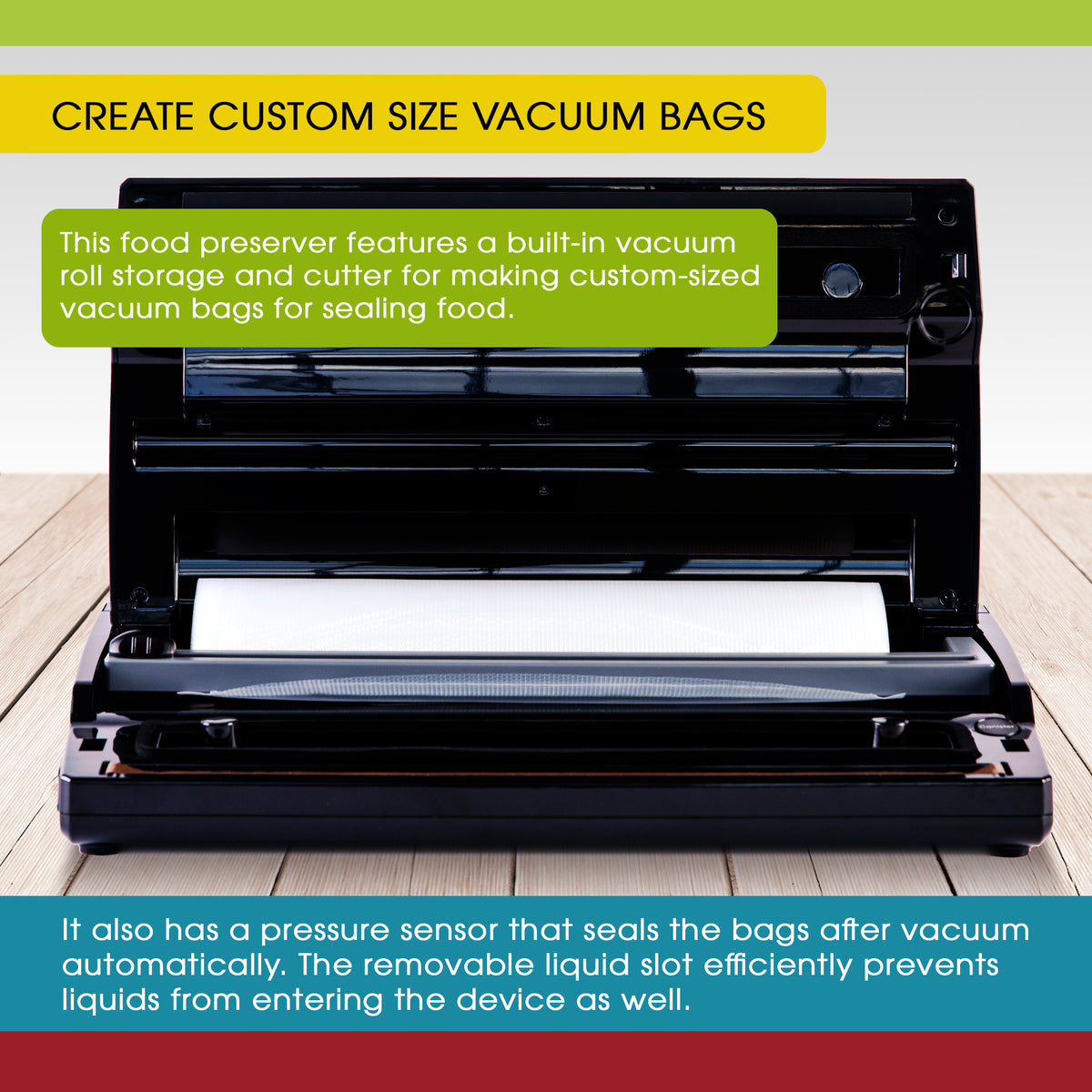 [5 mil Food Vacuum Bags] Vesta Precision Premium PreCut Vacuum Sealer Bags  - 8 x 10 Inches, 44 count, 5 Mil Thickness, Puncture Resistant, Ideal for